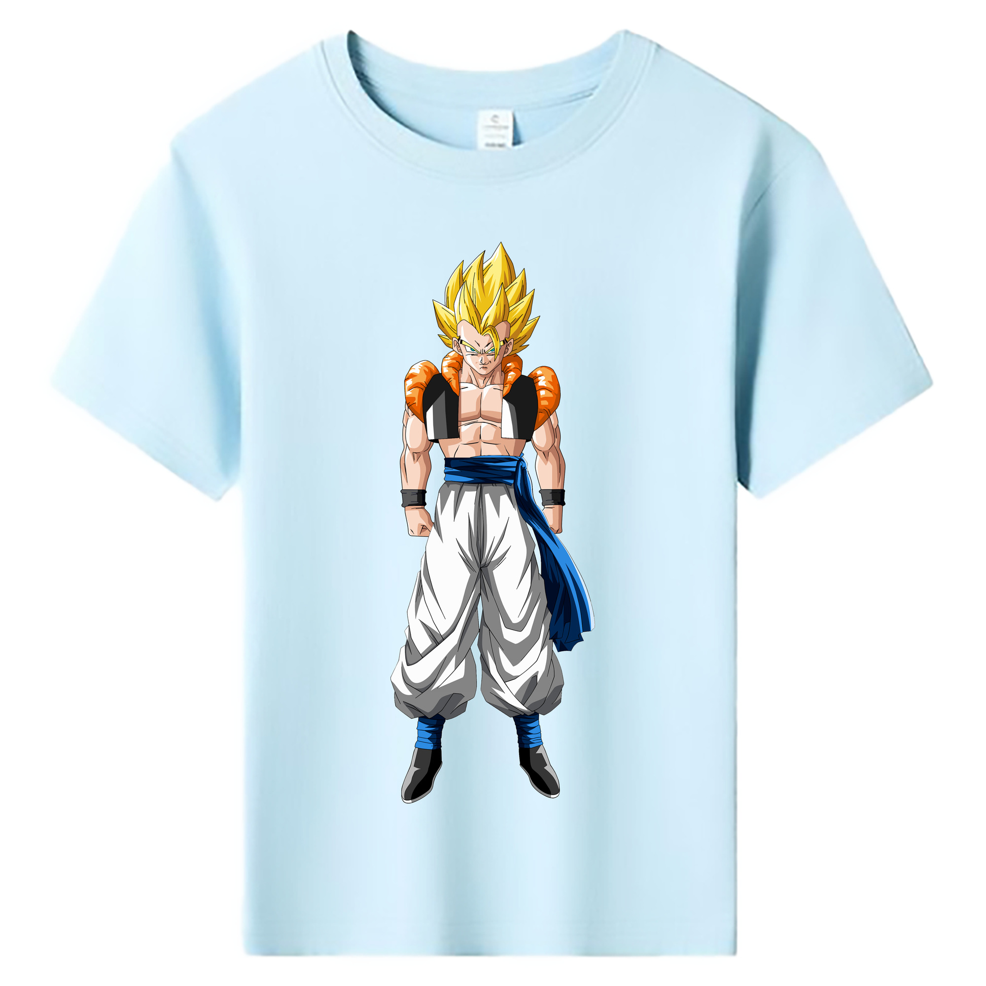 （画像用） ドラゴンボール ベジータ四世（Bejīta Yonsei）DRAGON BALL Vegeta IV 綿100％キッズTシャツ（フロントプリント）